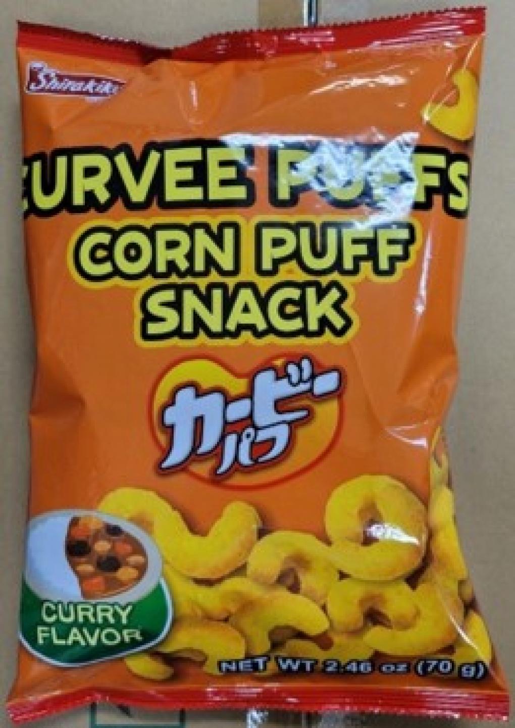 Shirakiku Snacks — recalled snacks