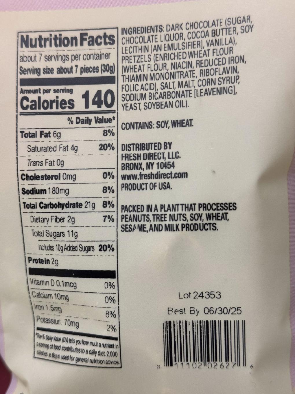 Fresh Direct Candy & chocolate — recalled candy & chocolate (photo 3)