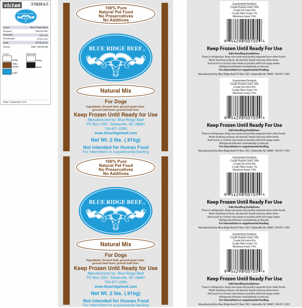 Blue Ridge Beef Pet food & treats — recalled pet food & treats