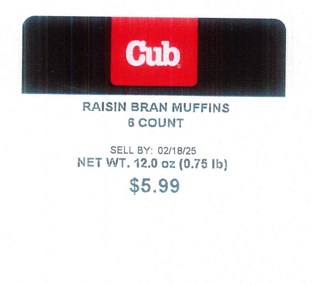 Cub Foods, Jerrys Foods, Country Market Bakery — recalled bakery