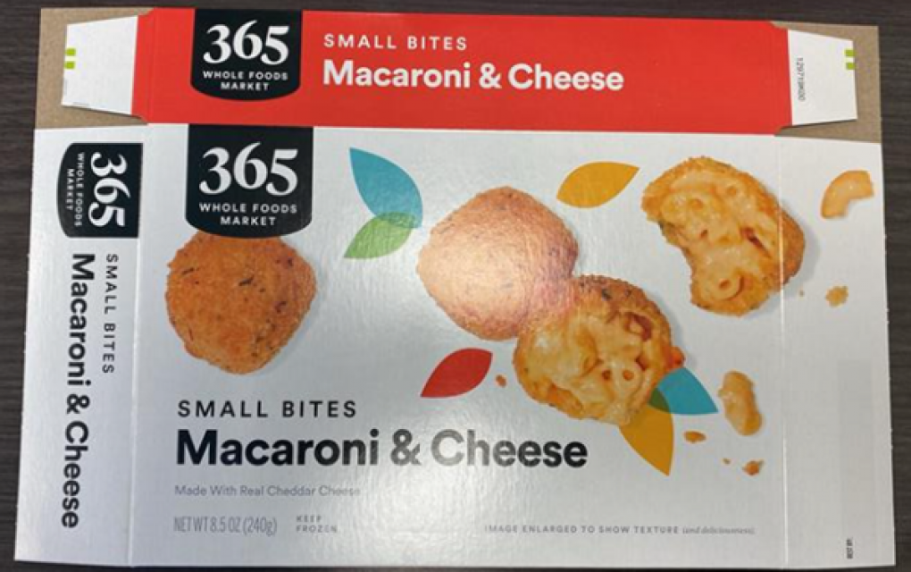 365 Whole Foods Market Dairy — recalled dairy
