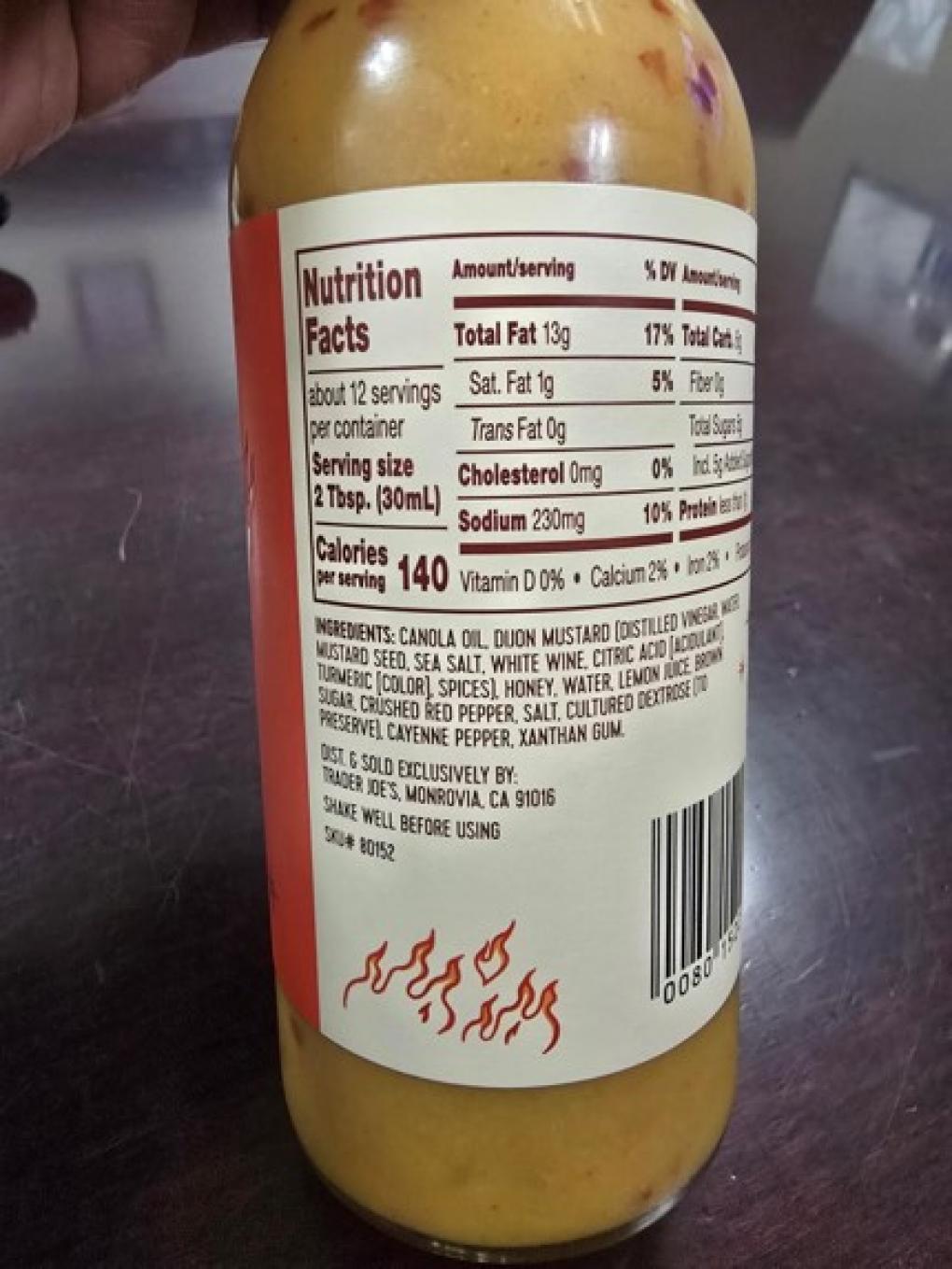 Trader Joe’s Sauces & dips — recalled sauces & dips (photo 2)