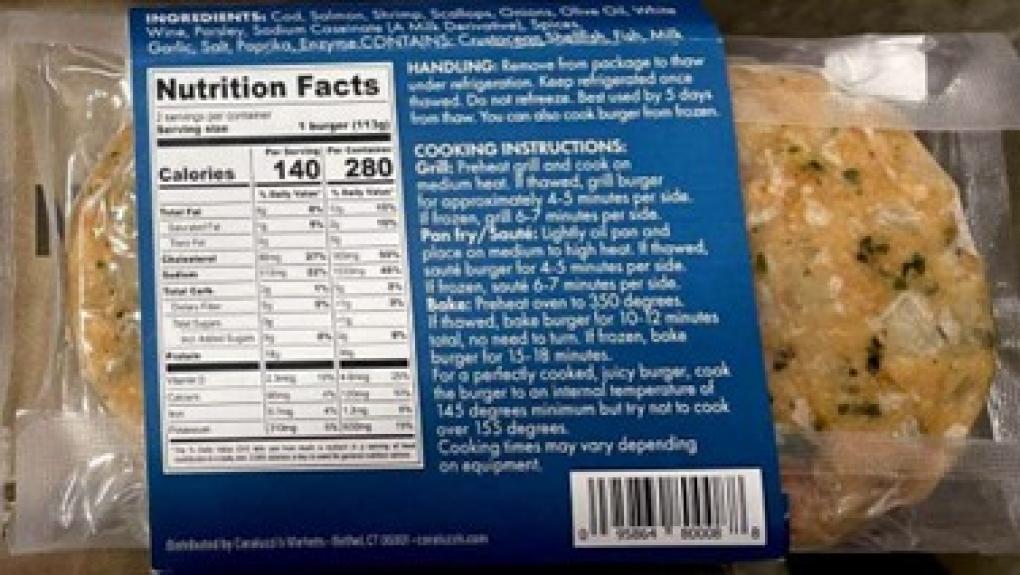 Caraluzzi’s Seafood — recalled seafood (photo 2)