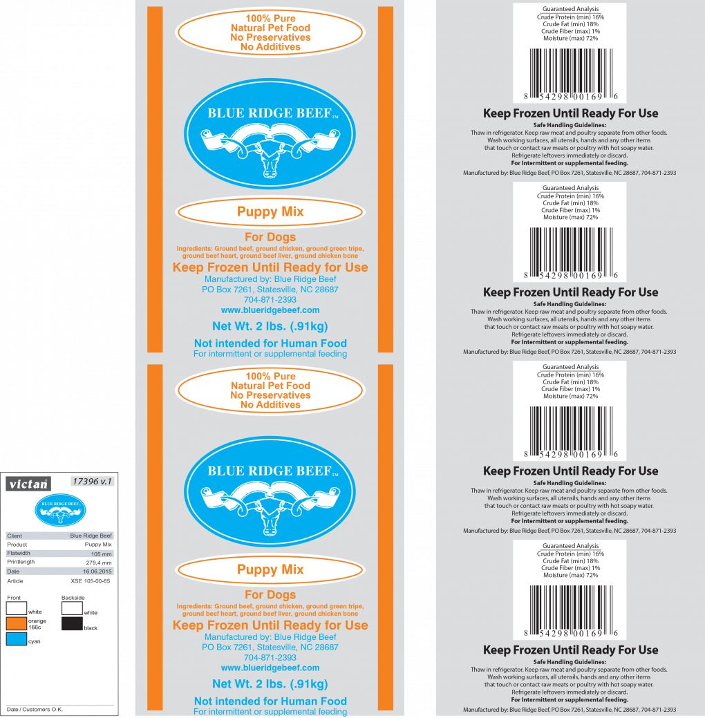 Blue Ridge Beef Pet food & treats — recalled pet food & treats