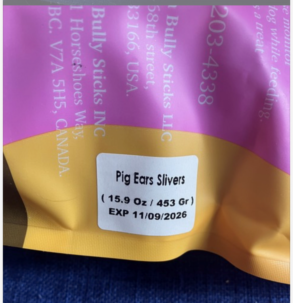 Supercan Pet food & treats — recalled pet food & treats