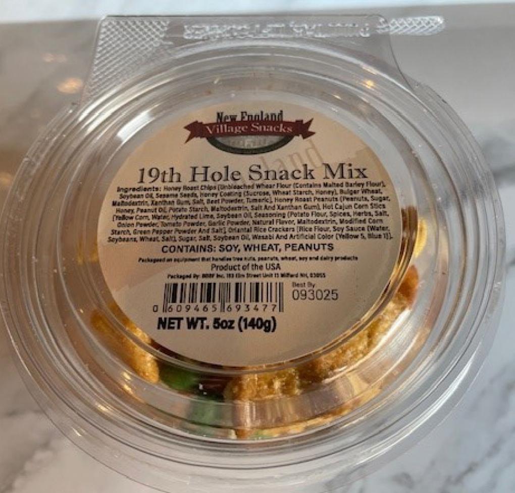 New England Village Snacks Snacks — recalled snacks