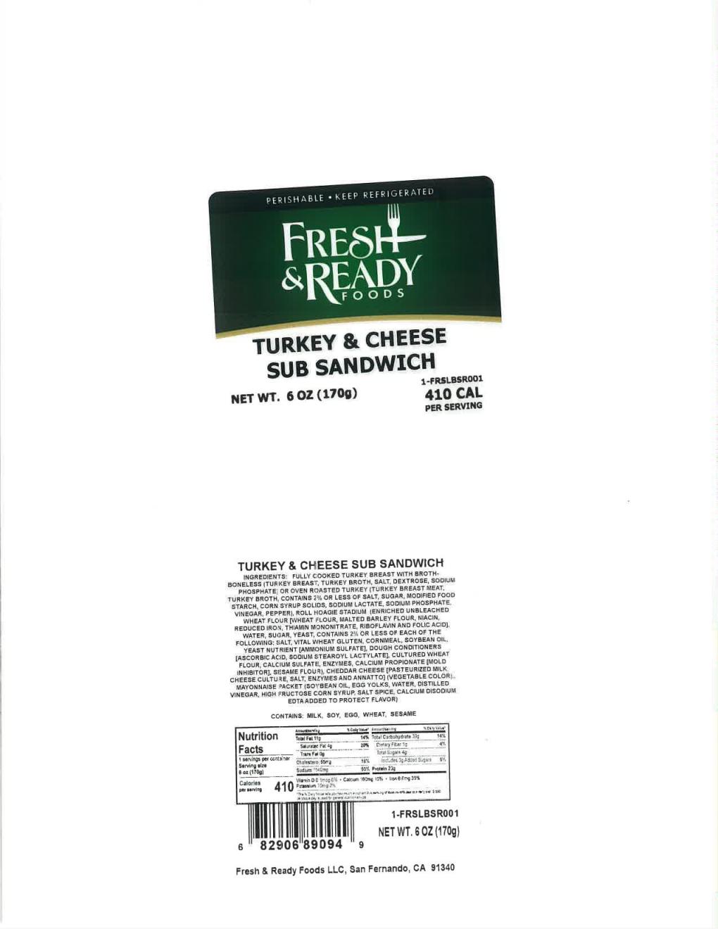 Fresh & Ready Foods, Fresh Take Crave Away, City Point Market Fresh Food to Go Snacks — recalled snacks (photo 3)