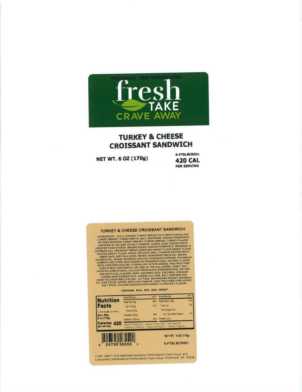 Fresh & Ready Foods, Fresh Take Crave Away, City Point Market Fresh Food to Go Snacks — recalled snacks (photo 4)