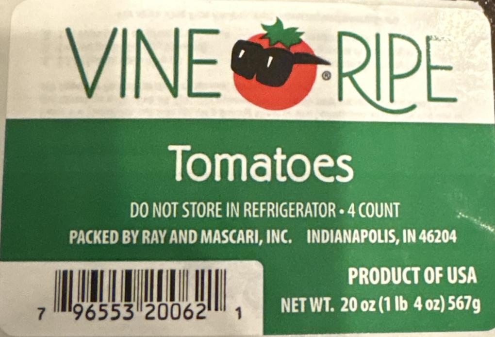 Ray & Mascari Fresh produce — recalled fresh produce