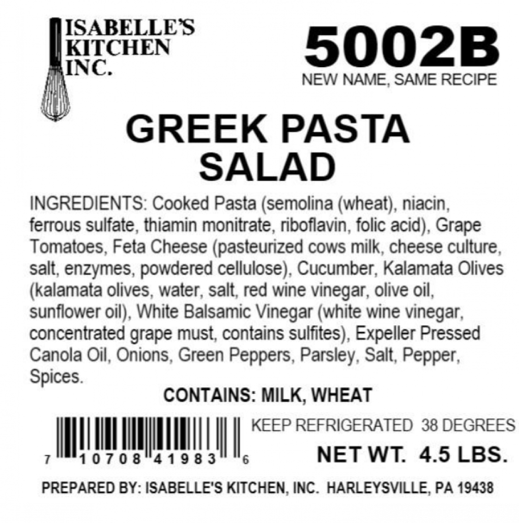 Kings, Isabelle’s Kitchen Inc., Maple Avenue Foods Fresh produce — recalled fresh produce (photo 3)