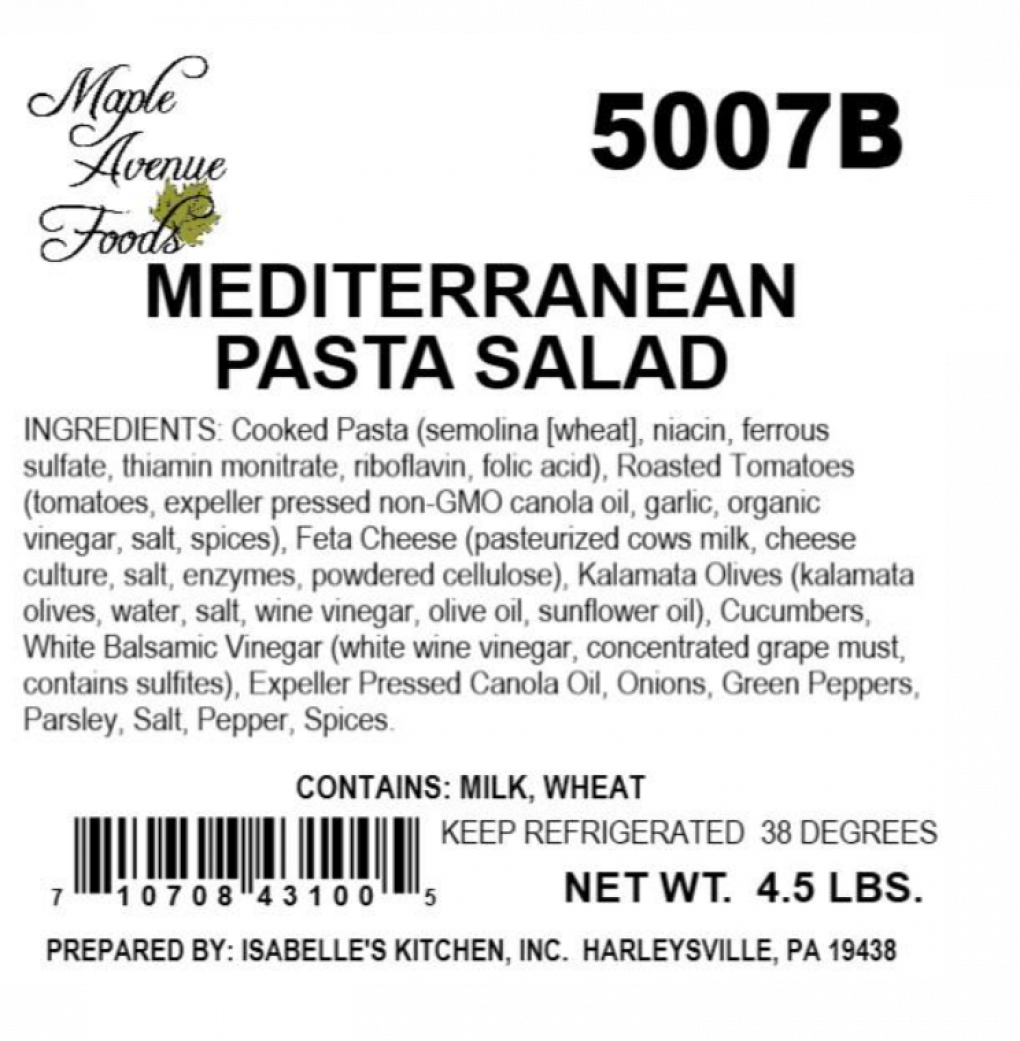 Kings, Isabelle’s Kitchen Inc., Maple Avenue Foods Fresh produce — recalled fresh produce (photo 4)
