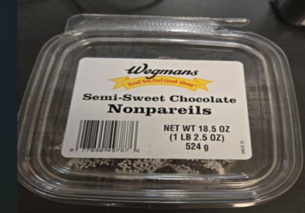 Wegmans Candy & chocolate — recalled candy & chocolate