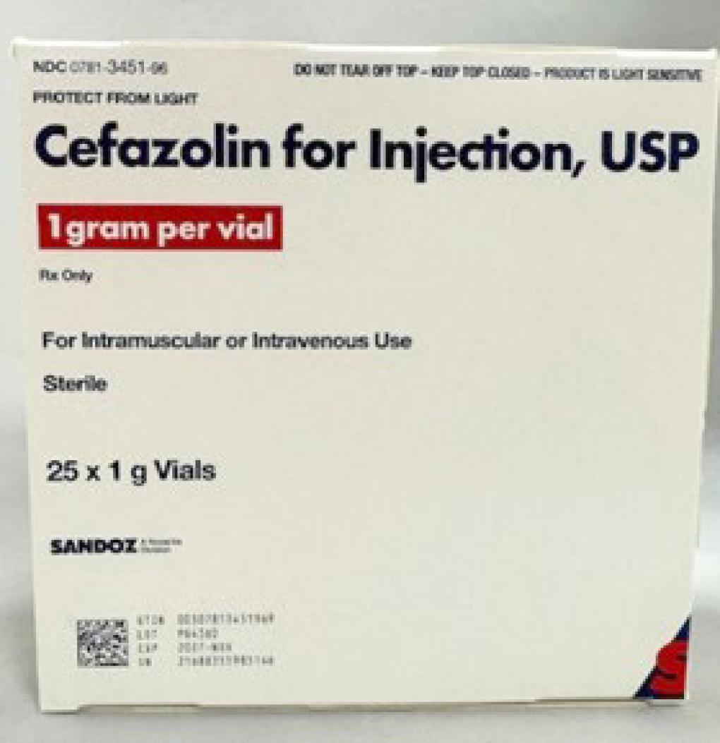 Sandoz Other food products — recalled other food products
