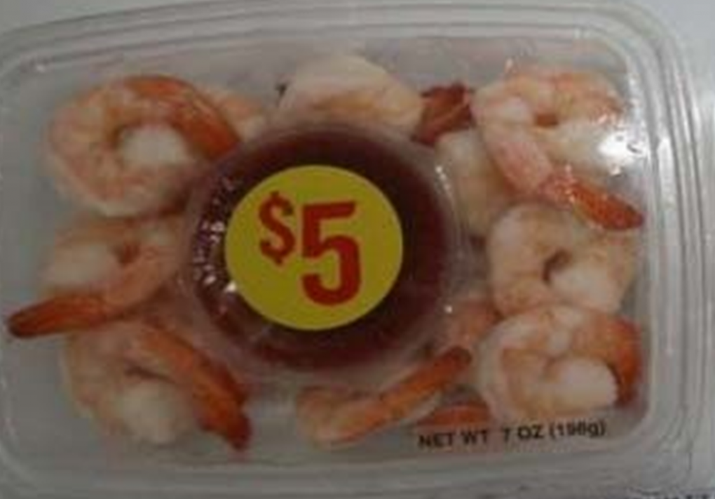 Kroger Seafood — recalled seafood