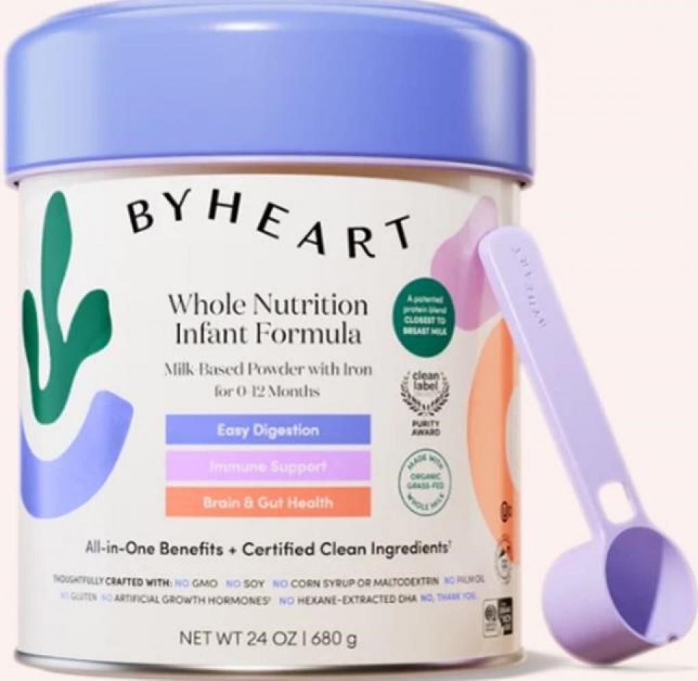 ByHeart Infant formula & baby food — recalled infant formula & baby food
