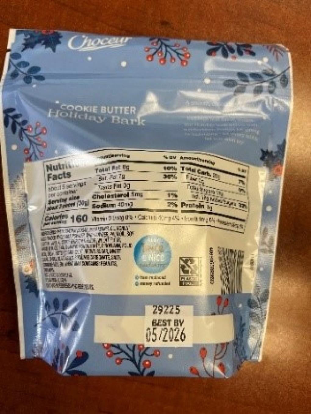 Choceur Candy & chocolate — recalled candy & chocolate (photo 2)