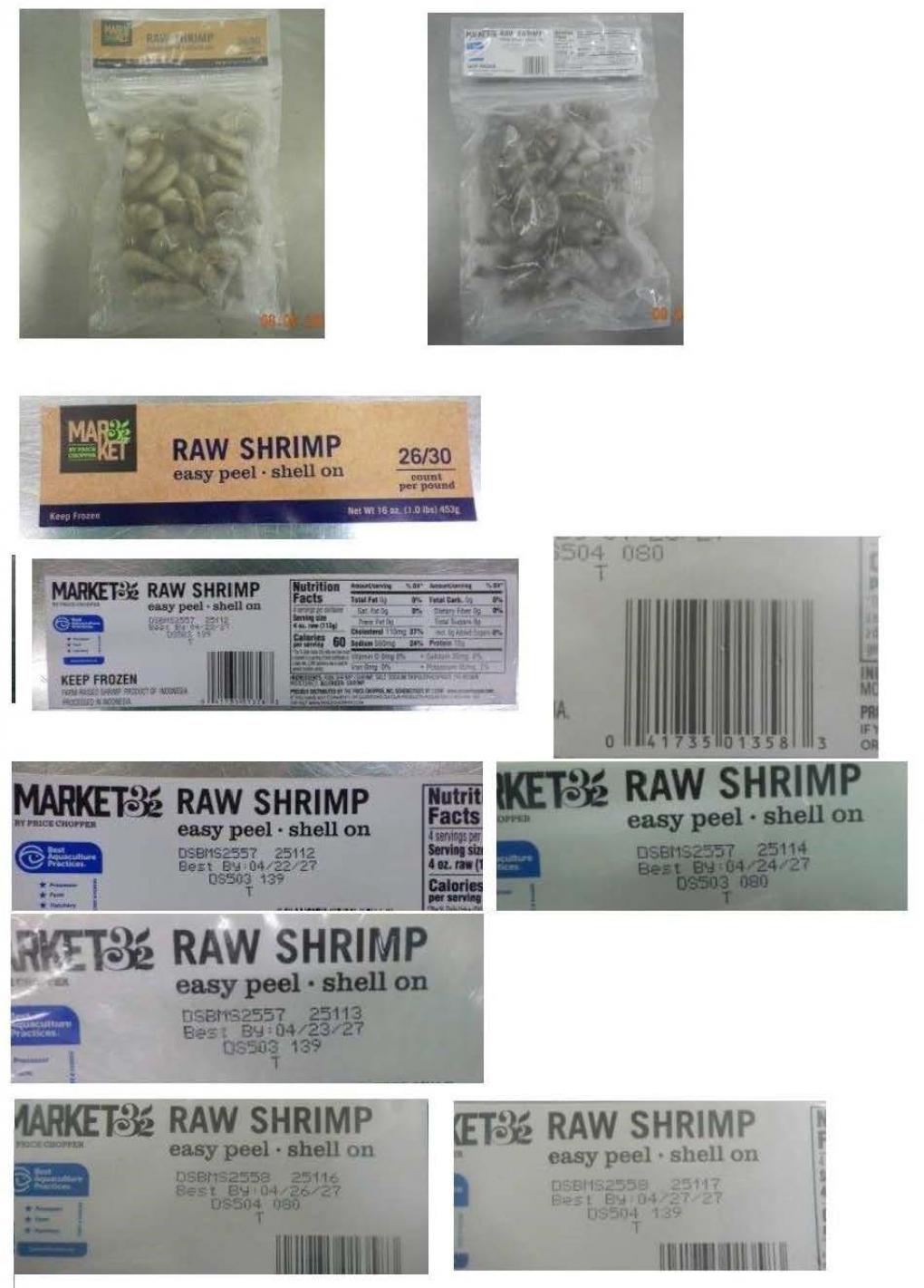 Market 32 and Waterfront Bistro Seafood — recalled seafood