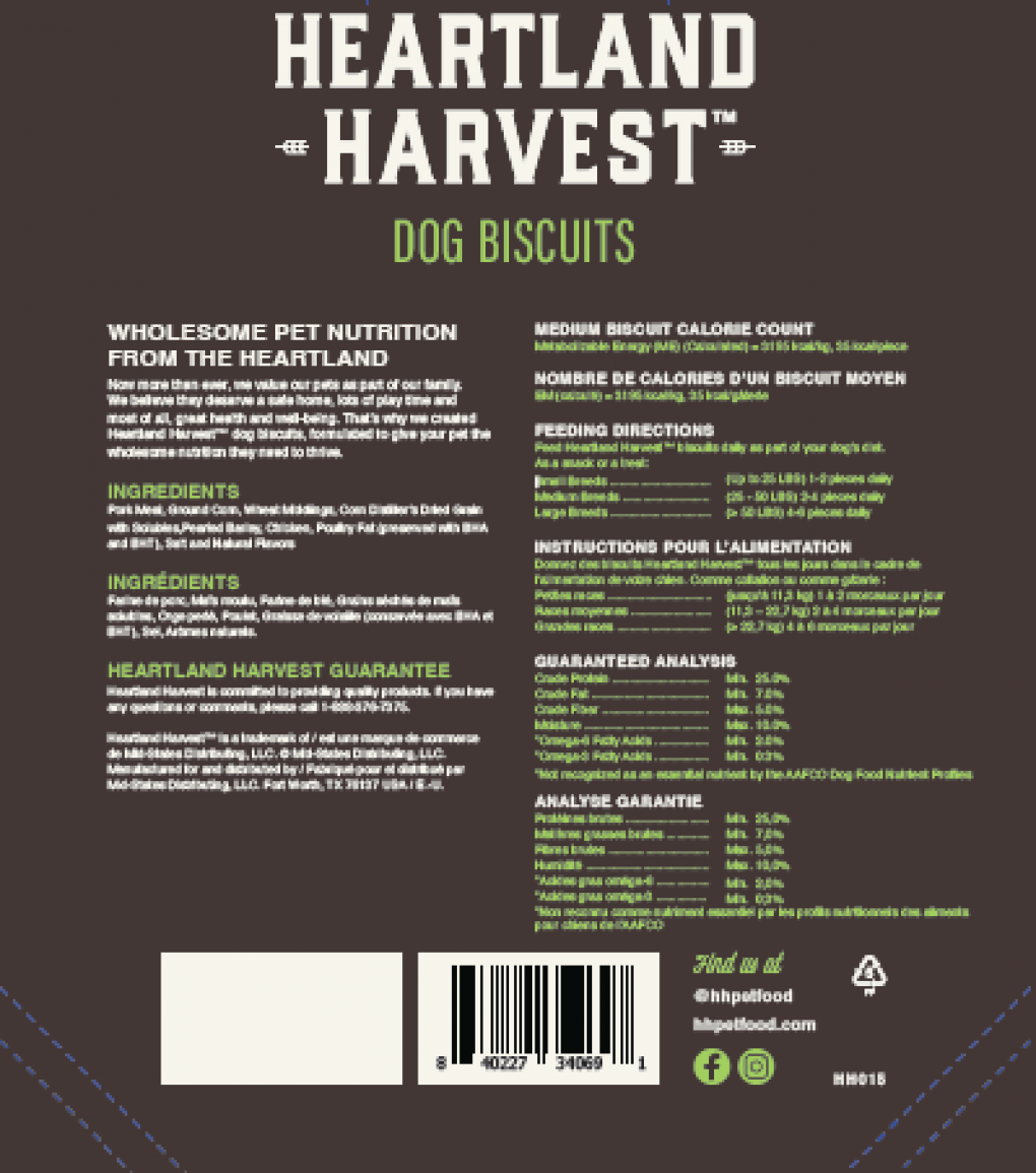 Country Vet, Heartland Harvest Pet food & treats — recalled pet food & treats (photo 4)