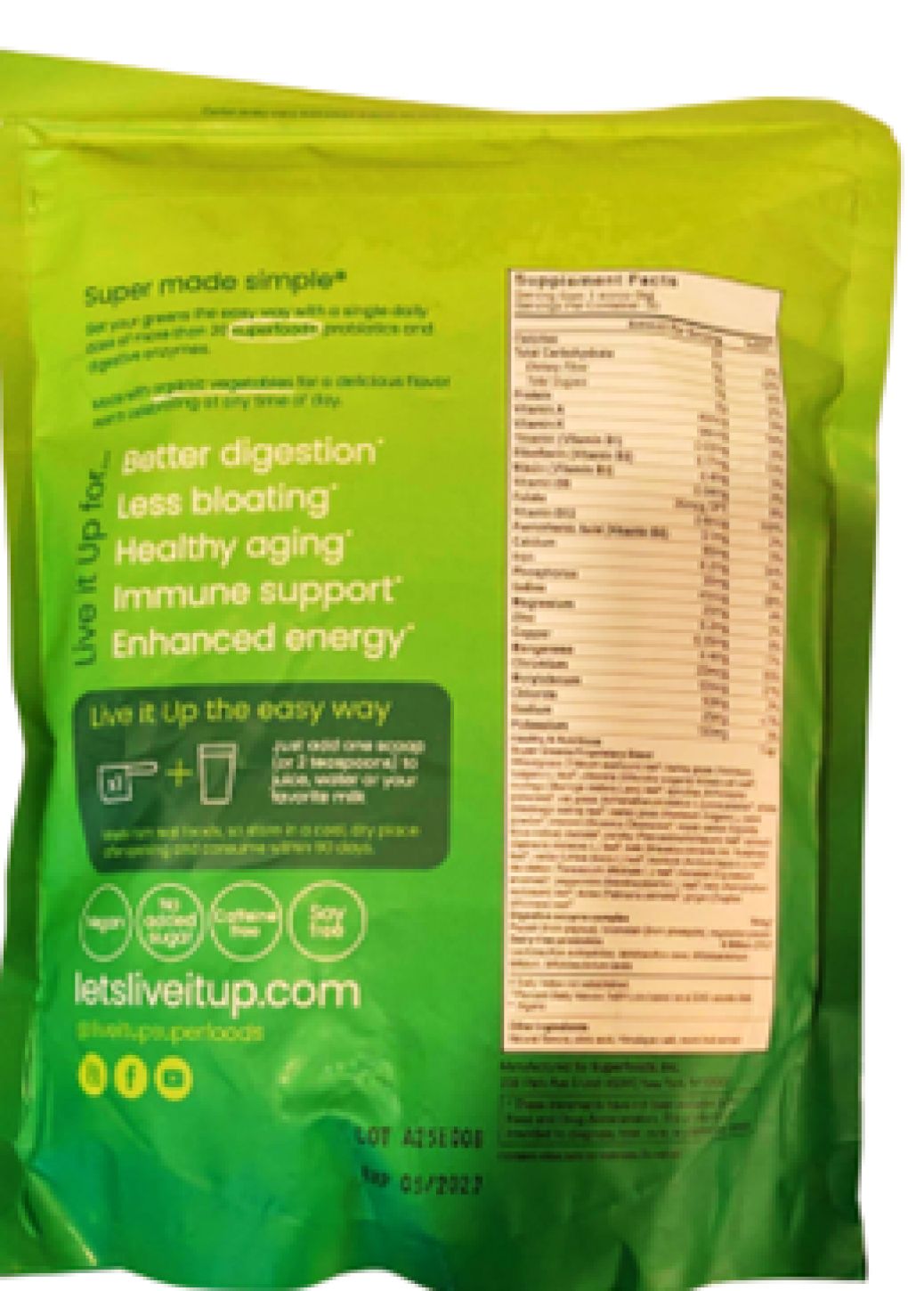 Live it Up Dietary supplements — recalled dietary supplements (photo 4)