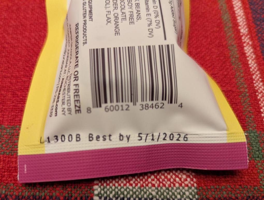 Junebar Snacks — recalled snacks (photo 2)