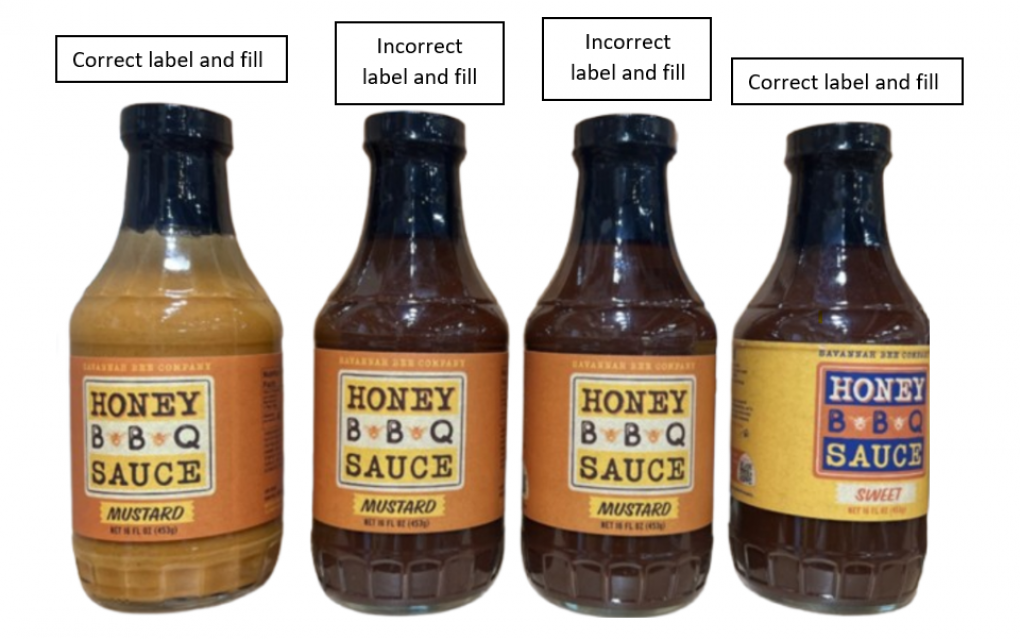 Savannah Bee Company Sauces & dips — recalled sauces & dips