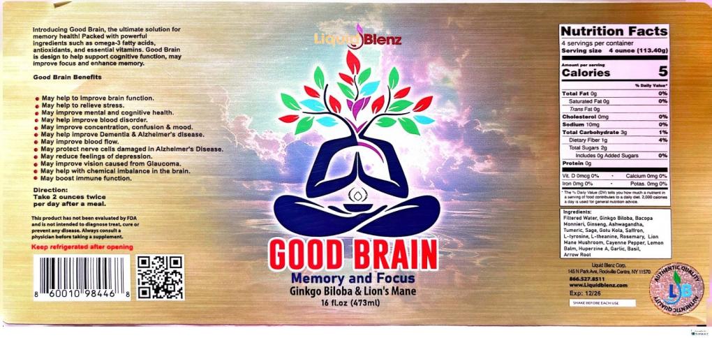 Good Brain Tonic Other food products — recalled other food products