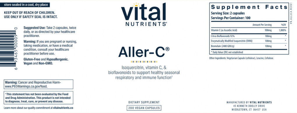 Vital Nutrient Dietary supplements — recalled dietary supplements