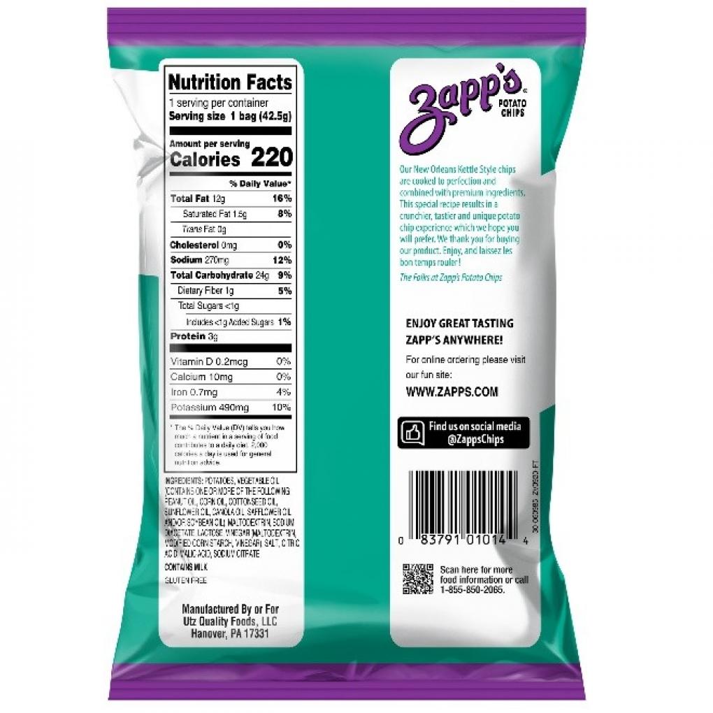 Zapp’s, Dirty Snacks — recalled snacks (photo 2)