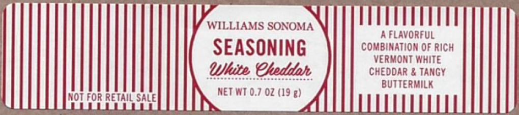 Williams Sonoma, Fireworks Popcorn Other food products — recalled other food products