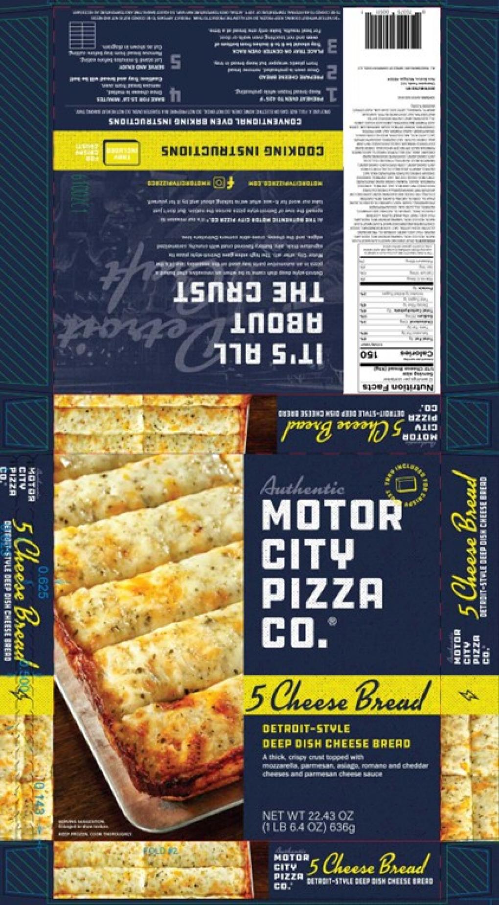 Motor City Pizza Dairy — recalled dairy