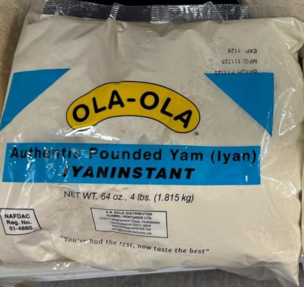 Ola-Ola Other food products — recalled other food products