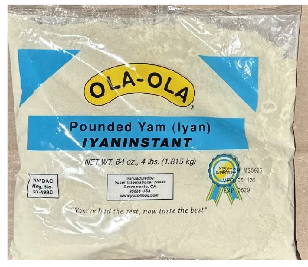 Ola-Ola Other food products — recalled other food products