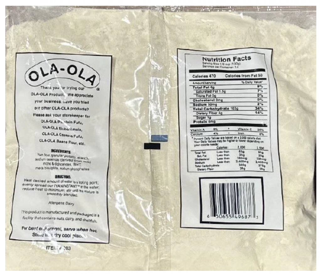 Ola-Ola Other food products — recalled other food products (photo 2)