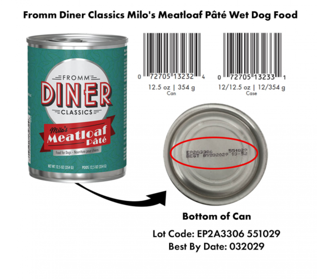 Fromm Pet food & treats — recalled pet food & treats (photo 2)
