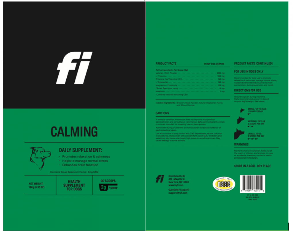 Fi Pet food & treats — recalled pet food & treats