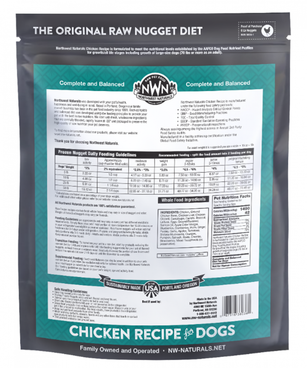 Northwest Naturals Pet food & treats — recalled pet food & treats (photo 4)