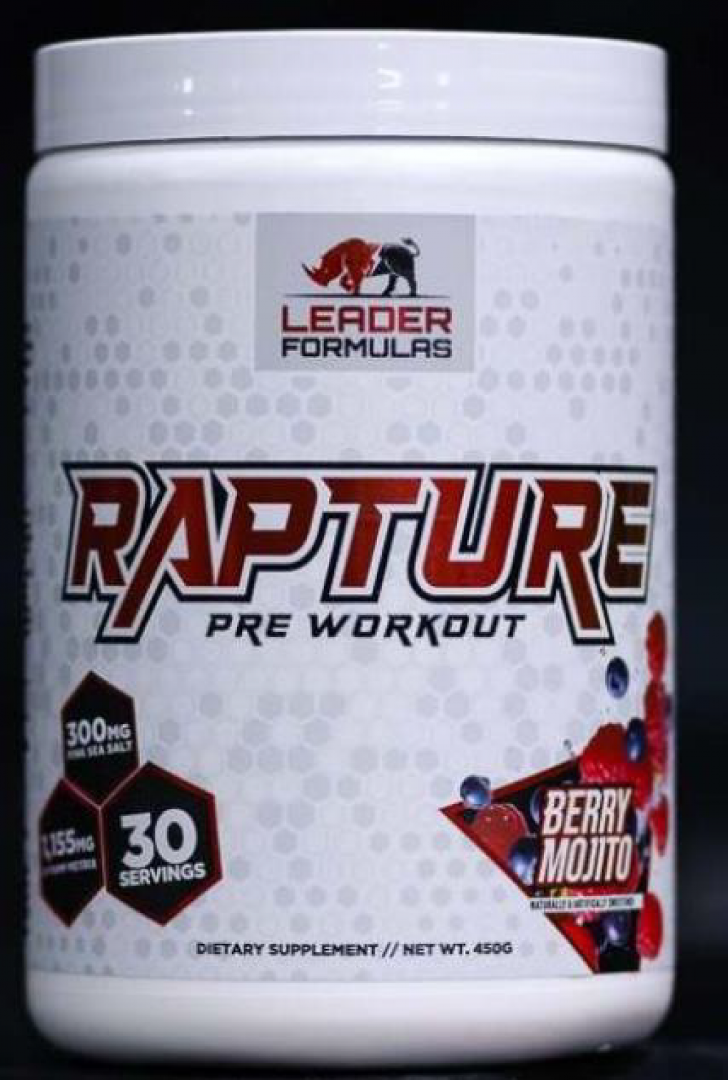 Rapture Dietary supplements — recalled dietary supplements