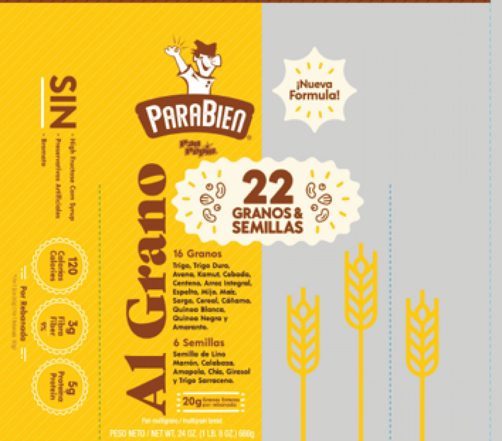 Para Bien Other food products — recalled other food products
