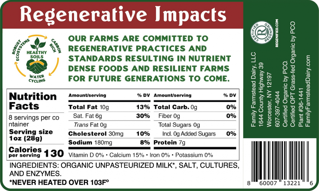 Family Farmstead Dairy — recalled dairy (photo 2)