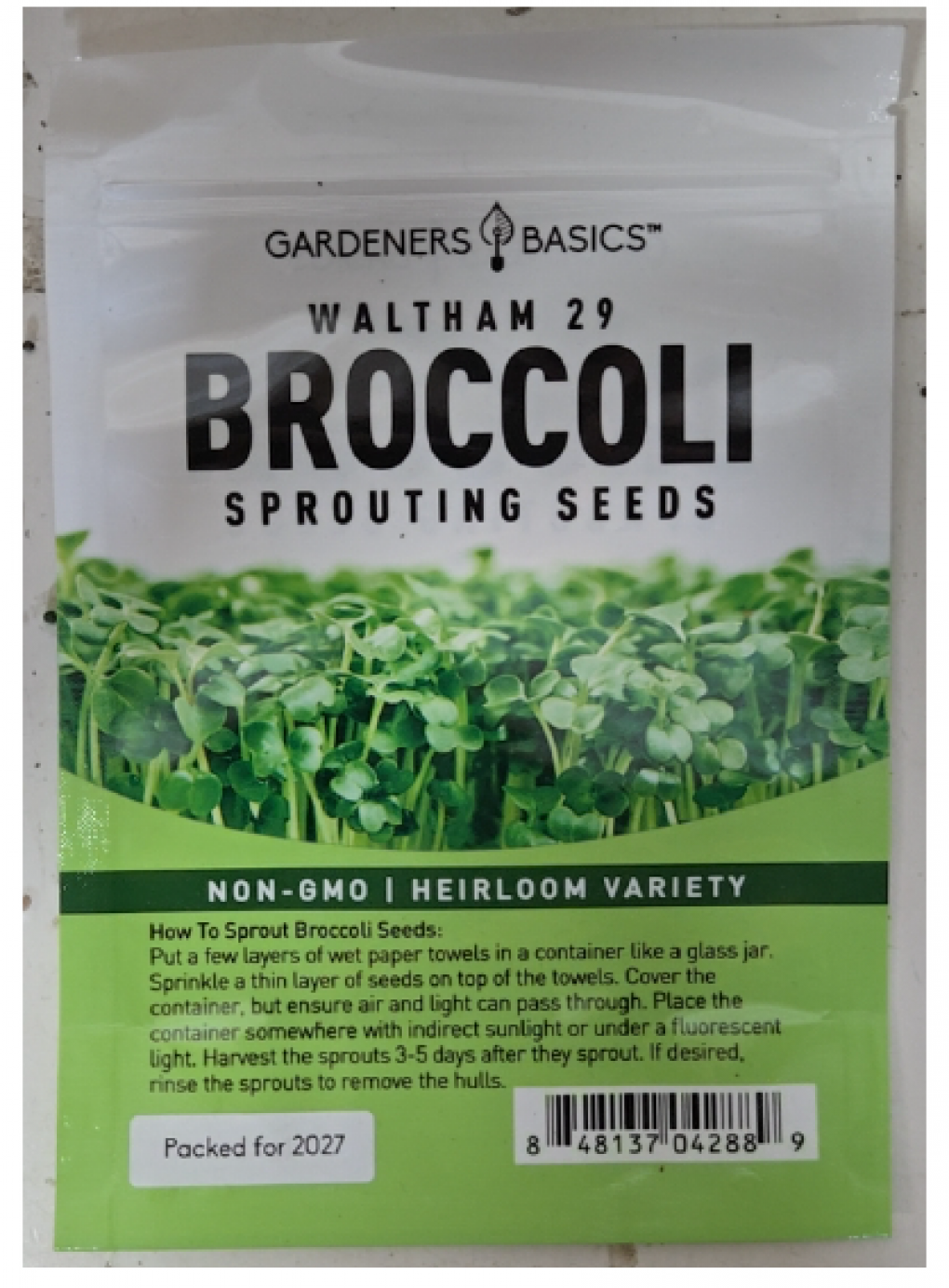 Gardeners Basics Fresh produce — recalled fresh produce