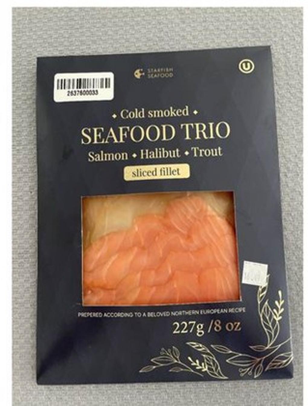 Starfish Seafood Seafood — recalled seafood